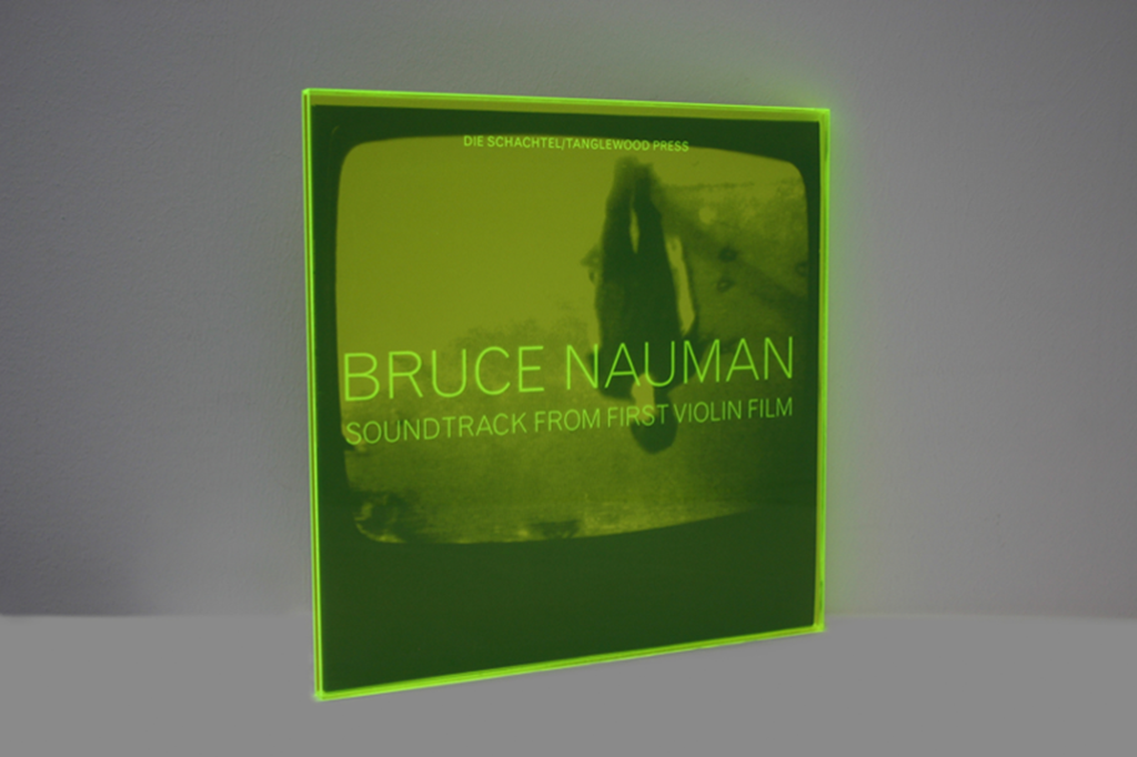 Bruce Nauman - Soundtrack from first violin film