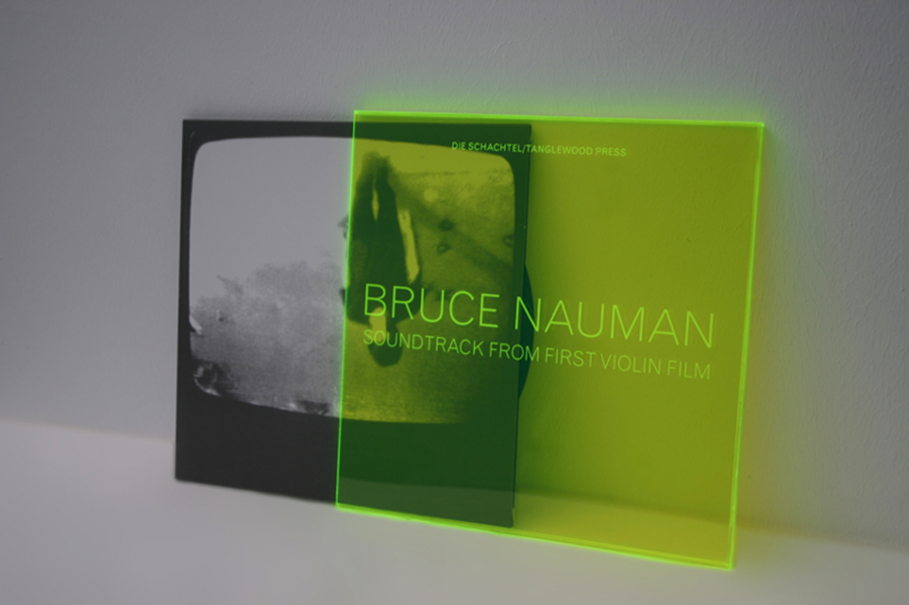Bruce Nauman - Soundtrack from first violin film